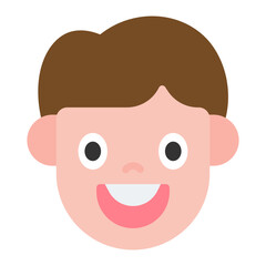Empathetic icon vector image. Can be used for Human Emotions.