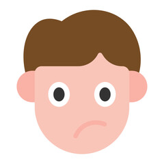 Curious icon vector image. Can be used for Human Emotions.