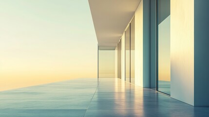 Abstract business concept symbolizing simplicity and clarity in modern strategy.
