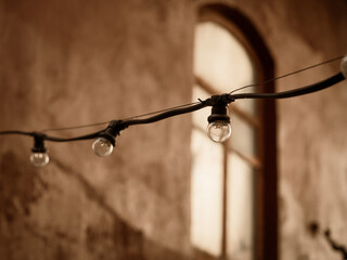 old fashioned lamp