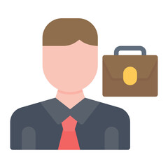 Entrepreneur icon vector image. Can be used for Urban Tribes.