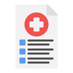 Fototapeta premium Medical Consent icon vector image. Can be used for Plastic and Cosmetic Surgery.