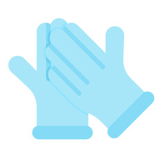 Surgical Gloves icon vector image. Can be used for Plastic and Cosmetic Surgery.