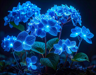 Summer flower, beautiful and pure hydrangea - 여름 꽃, 아름답고 순수한 수국