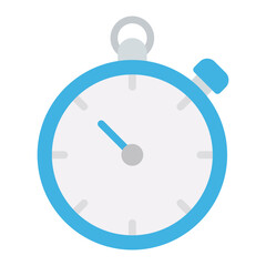 Stopwatch icon vector image. Can be used for Marathon.