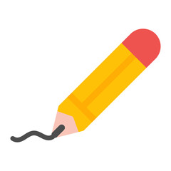 Drawing Pencil icon vector image. Can be used for Engineer in Mechanics.