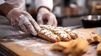  Experience a live cooking demonstration featuring the making of Italian biscotti during midday 