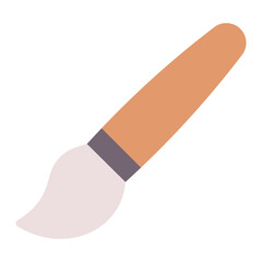 Paintbrush icon vector image. Can be used for Crafting.