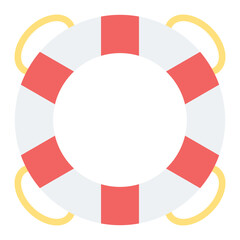 Lifebuoy icon vector image. Can be used for Cruiser.