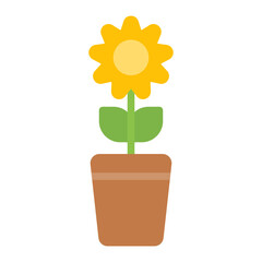 Gardening icon vector image. Can be used for Retirement.