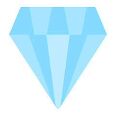 Diamond icon vector image. Can be used for Mining And Crafting.