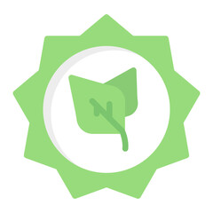 Green Certification icon vector image. Can be used for Eco Development.