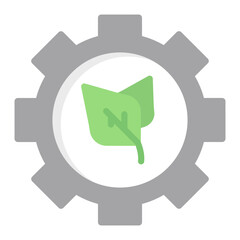 Green Technology icon vector image. Can be used for Eco Development.