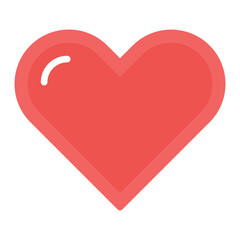 Love Symbol icon vector image. Can be used for Anniversary.