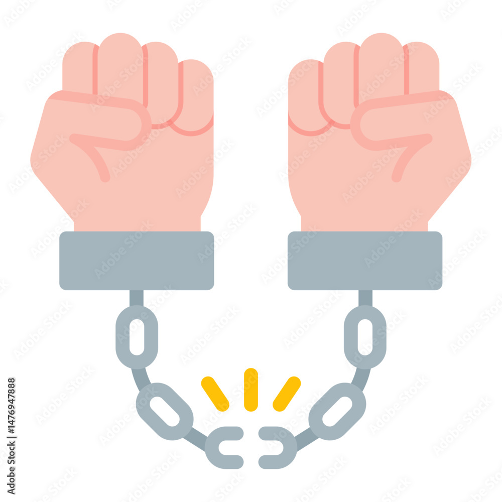 Aufkleber freedom icon vector image. can be used for protest.