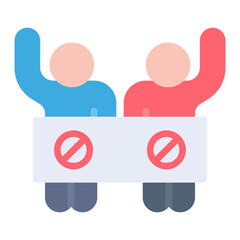 Chanting icon vector image. Can be used for Protest.