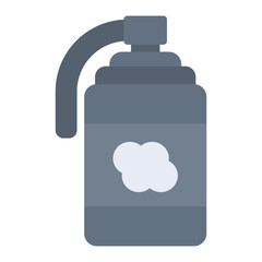 Tear Gas icon vector image. Can be used for Protest.