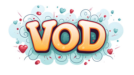 Professional Isolated 'You're' Word Vector Design for Graphic Projects