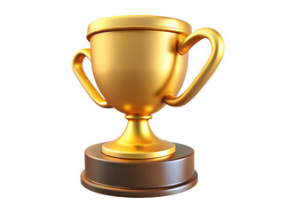 Trophy Golden Award Winning Moment