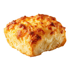 Cheese Bread - Traditional Brazilian Snack Isolated on Transparent Background

