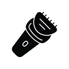 Electric Shaver Icon vector stock illustration