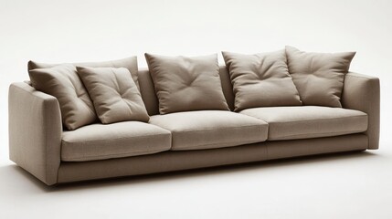 Obraz premium Modern beige sofa