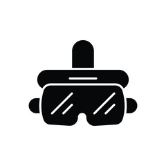 VR Headset Icon vector stock illustration