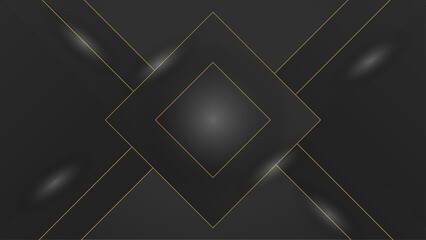 Minimal Luxury Background in Black, Gold, and Elegant Patterns