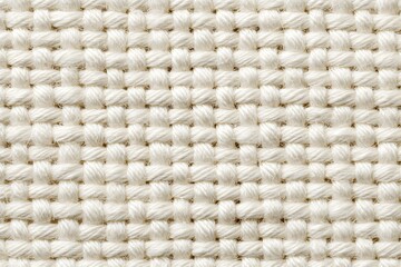 Woven Textile Texture: An abstract view of a woven fabric, highlighting the intricate texture and pattern created by interlaced threads, demonstrating the art of textile design.
