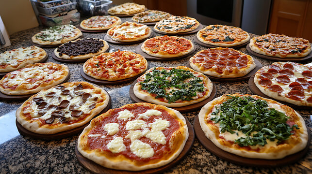  Hosting a midday Italian pizza party with handmade pies and fresh toppings (2)