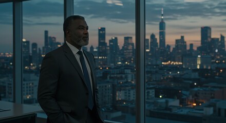 Plakat City Lights, Silent Contemplation