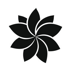 Monochrome Floral Design