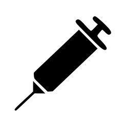 medicine injection vector icon