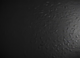 Fototapeta premium Sleek black leather, fine grain, high-gloss finish , minimal, close up