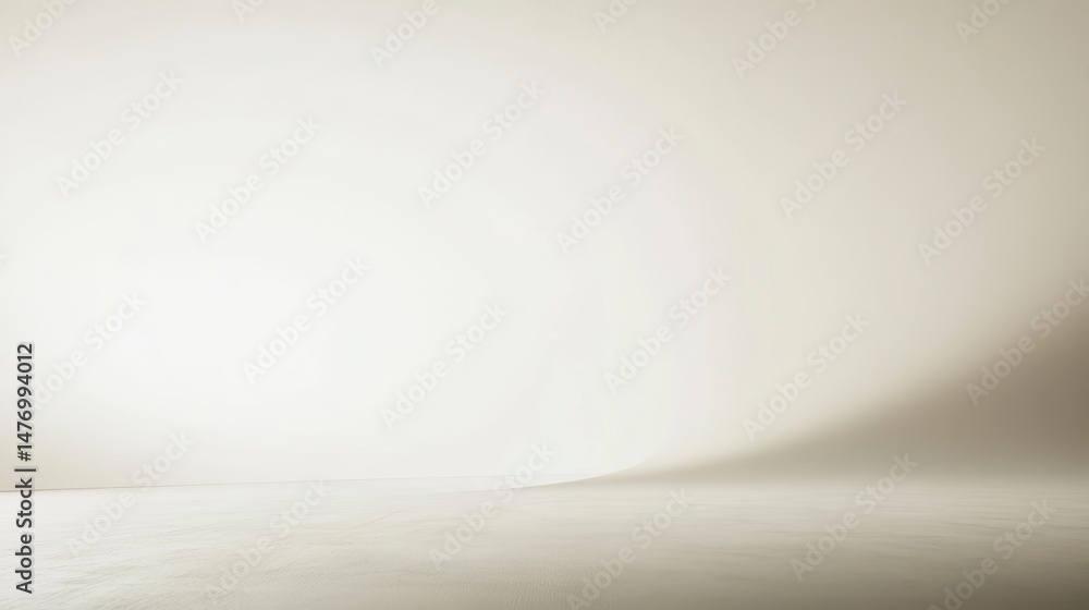 Poster Simple off-white studio background with subtle light gradient.