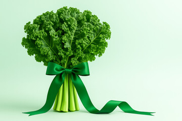 Cultivating Giants Leafy Kale Tied