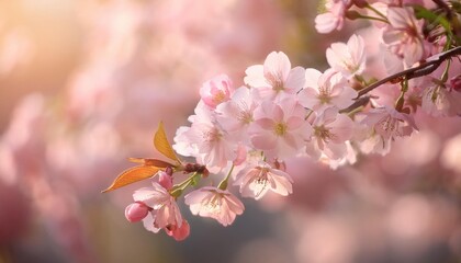 Obraz premium cherry blossoms in full bloom