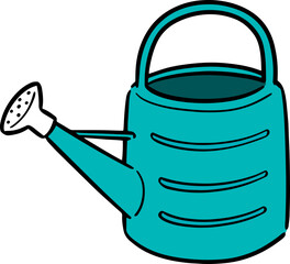 Illustration of watering can
