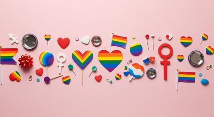 Rainbow Scatter: A Celebration of Love