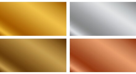 Naklejka premium Metallic Dreamscapes