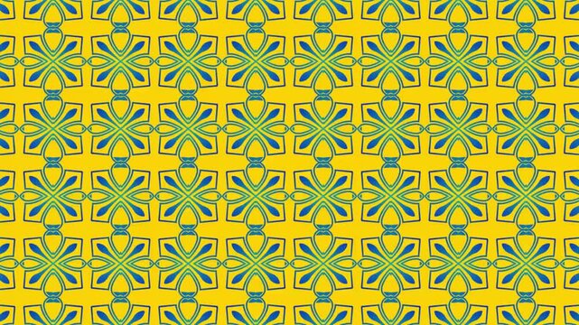beautiful abstract pattern background animation
