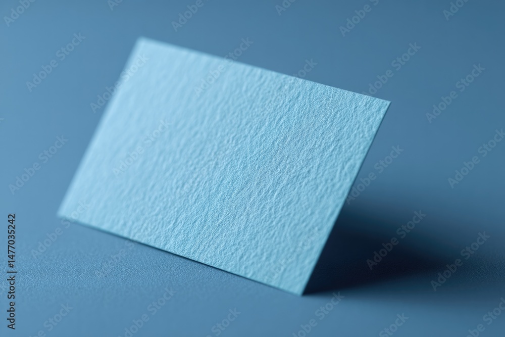 Poster blank leaflet or flyer mockup on flat surface minimalistic design with ample copy space for your tex