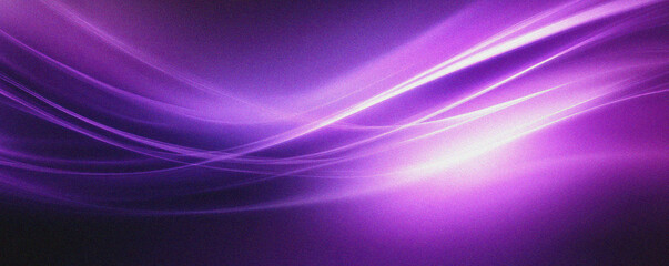 Abstract Purple Light Waves Background.