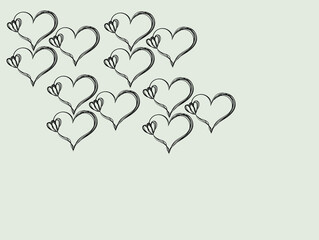 This romantic vector illustration features a red heart shape adorned with a beautiful floral ornament, perfect for a Valentine's Day card design celebrating love