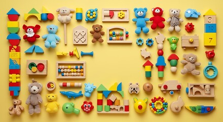 Obraz premium A Childhood's Treasure Trove
