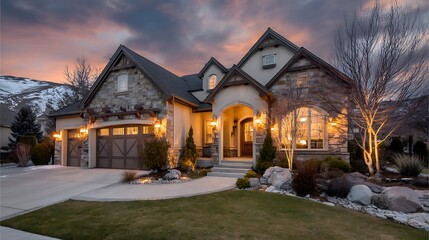 Exterior real estate photography in utah