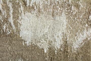 Realistic Grey Background with Rough Concrete Plaster Wall Texture. Ideal for Creative Project or Design.