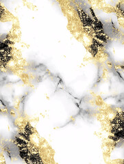 Elegant Gold and Black Marble Texture Luxury Background Design