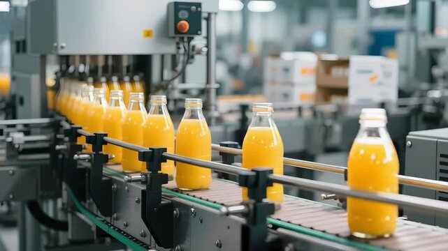 Factory conveyor belts and industrial machines