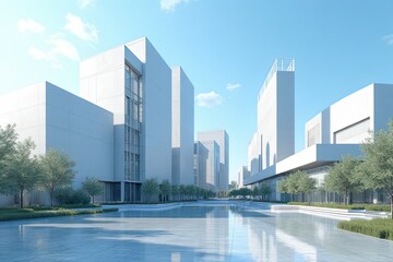 Fototapeta premium Modern Architectural Components